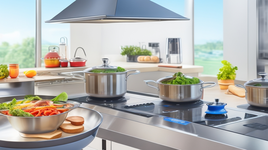 Professzionális otthoni főzés indukciós főzőlapon szakács bemutatja haladó főzési technikákat precíz hőmérséklet-szabályozással